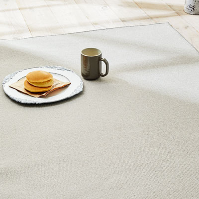 ミールネオ ライトグレー 190×190cm