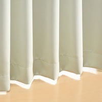 カーテン　ベルーイ ホワイト 178cm