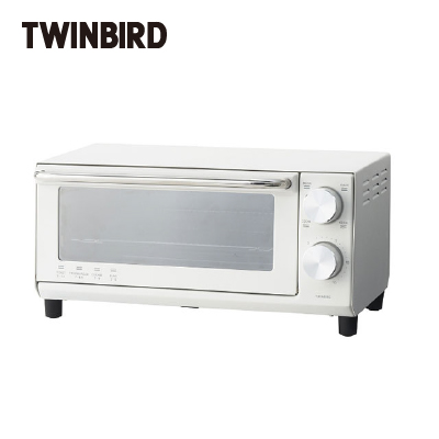 ツインバード　オーブントースター ホワイト TS-D038W