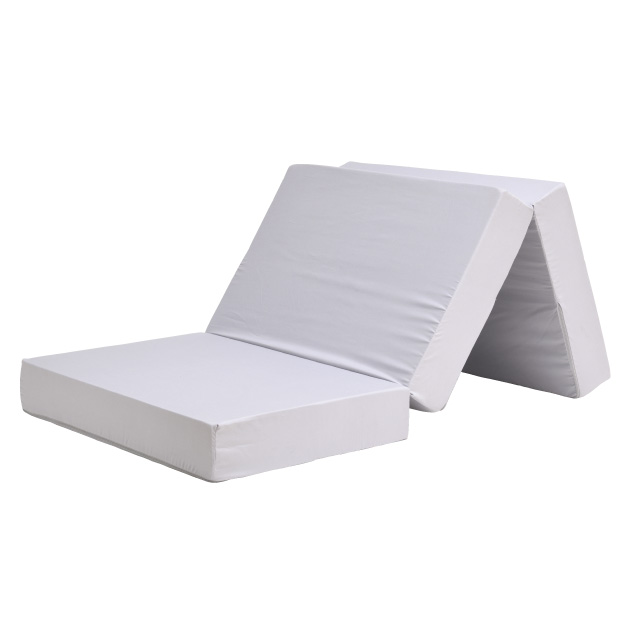 三つ折りマットレス15cm ライトグレー SLM-15(LGR)