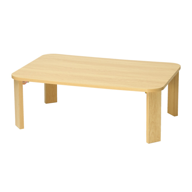 折脚ローテーブル900 ナチュラル SLT-900(NA)