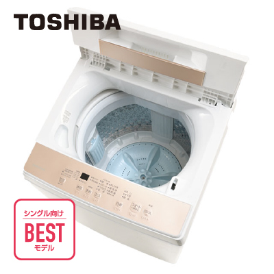 東芝　全自動洗濯機 4.5kg  AW-45GA4(W)