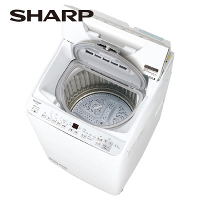 シャープ　全自動洗濯乾燥機6.5kg  ES-TX6H(S)
