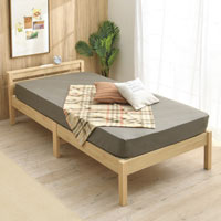 組立簡単すのこベッド ナチュラル SLB-201(NA)