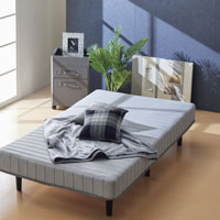 脚付マットレスベッド