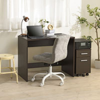 ワークデスクセット ブラウン SLD-50(DBR)