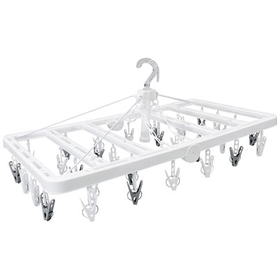 浴室乾燥機対応　ウチドライ　折りたたみ角ハンガー32