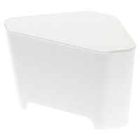 浮かせるフタ付き三角コーナー　アクア